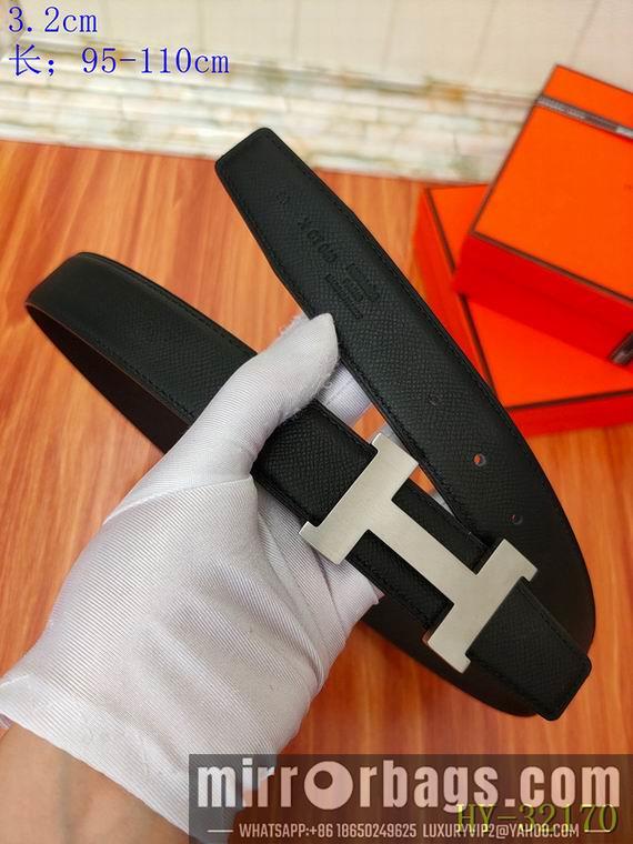 Replica Hermes Belt 32mmX95-110cm 8L08