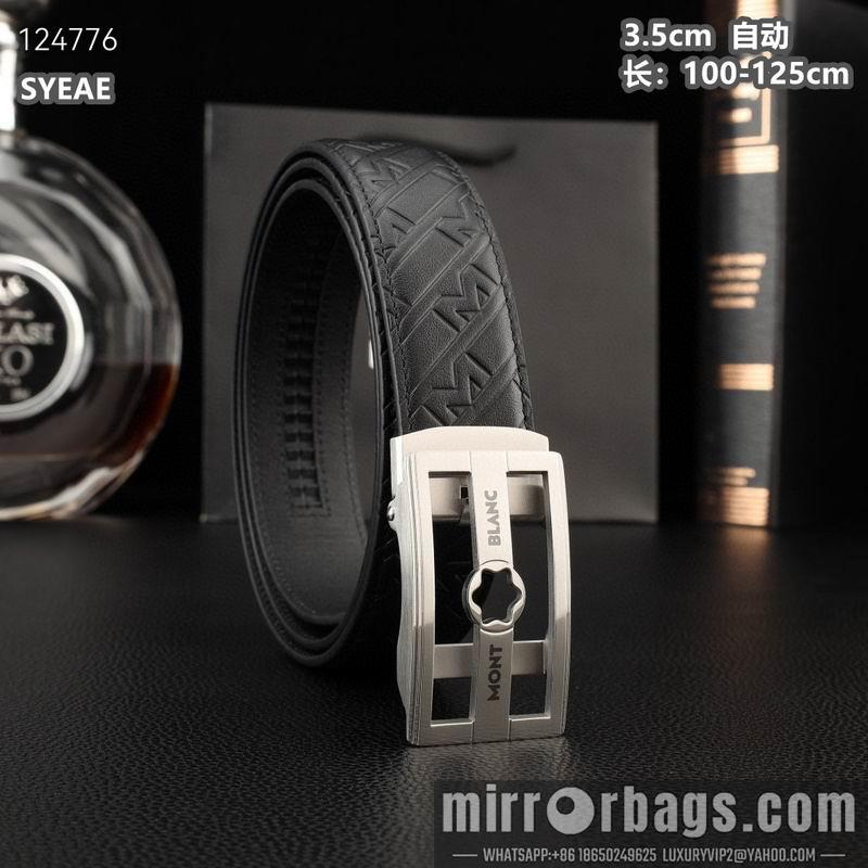 Replica Montlanc belt 35mmX100-125cm 8L38