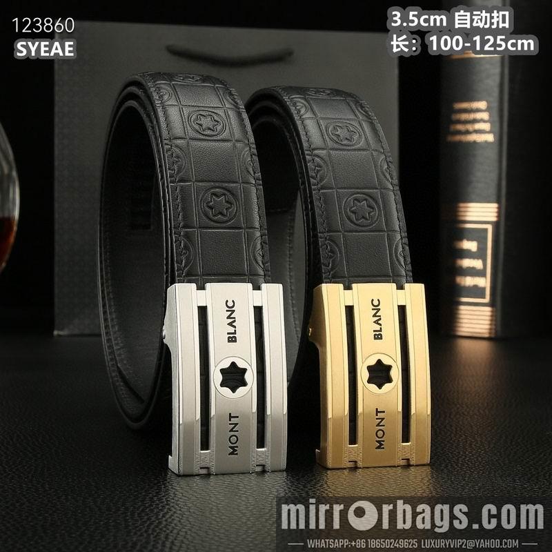 Replica Montlanc belt 35mmX100-125cm 8L50