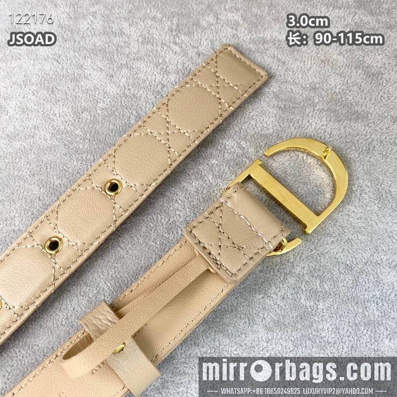 Replica Dior belt 30mmX90-115cm 8L111007