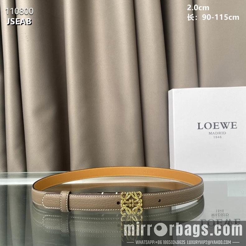 Replica Loewe Belt 20mmX90-110cm 8L01