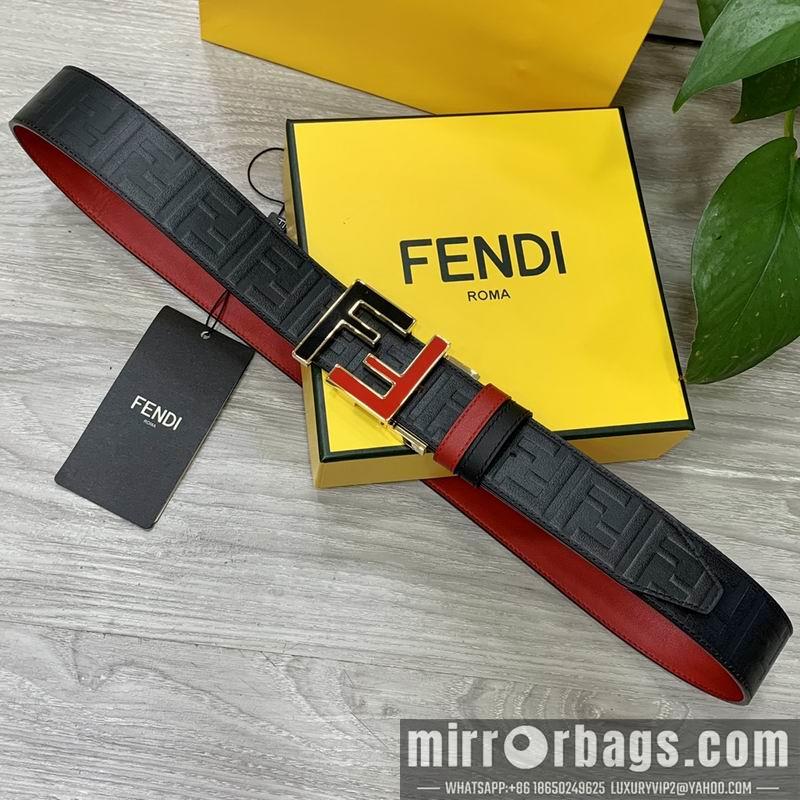 Replica Fendi belt 38mmX95-125cm 7D04