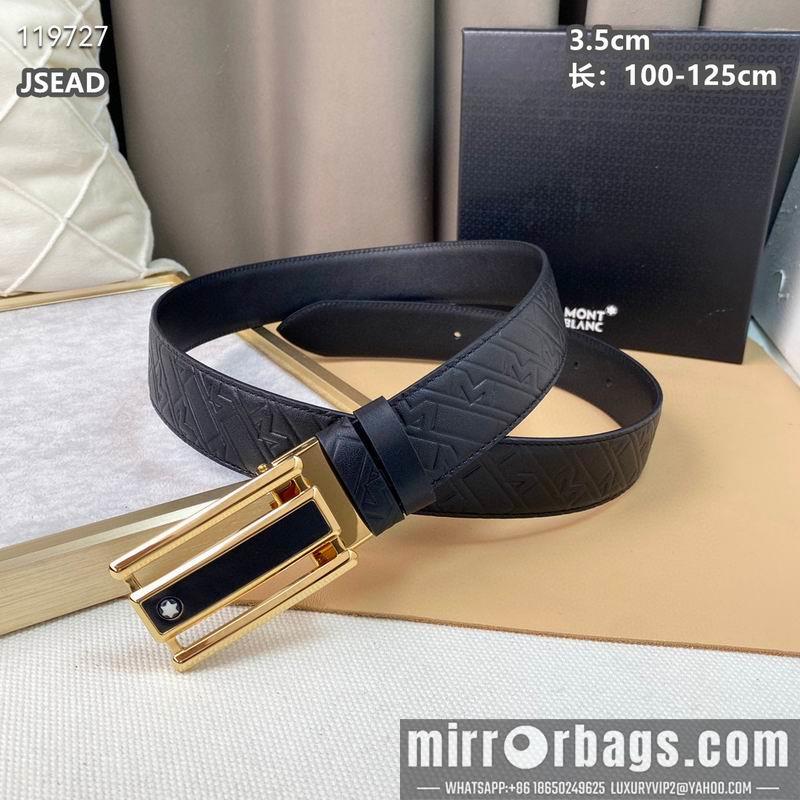 Replica Montblanc belt 35mmX100-125cm 8L040801