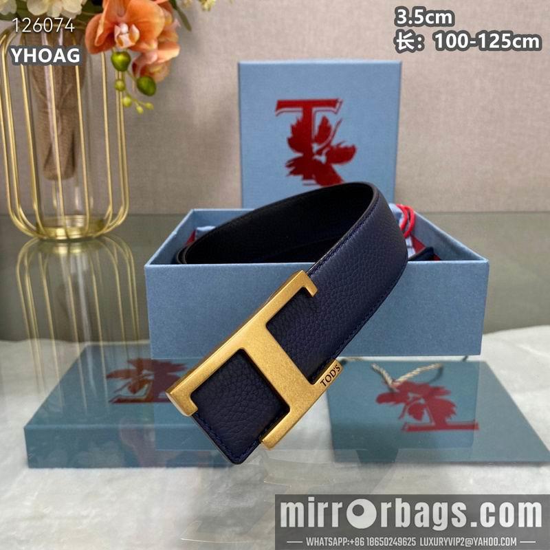 Replica Tod's belt 35mmX100-125cm 8L07