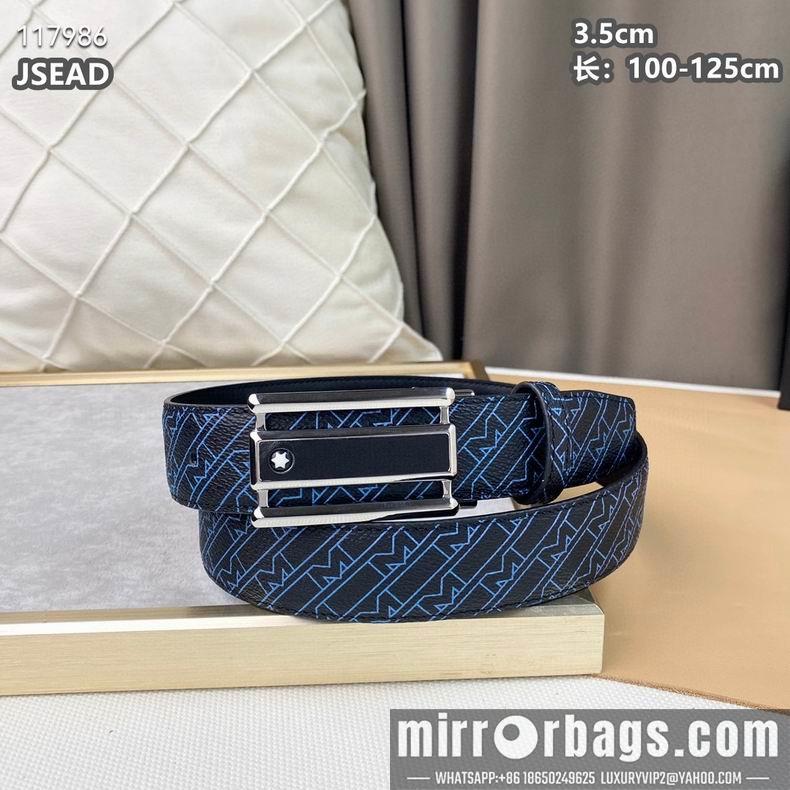 Replica Montblanc belt 35mmX100-125cm 8L12