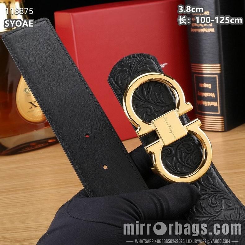 Replica Ferragamo belt 38mmX100-125cm 8L13