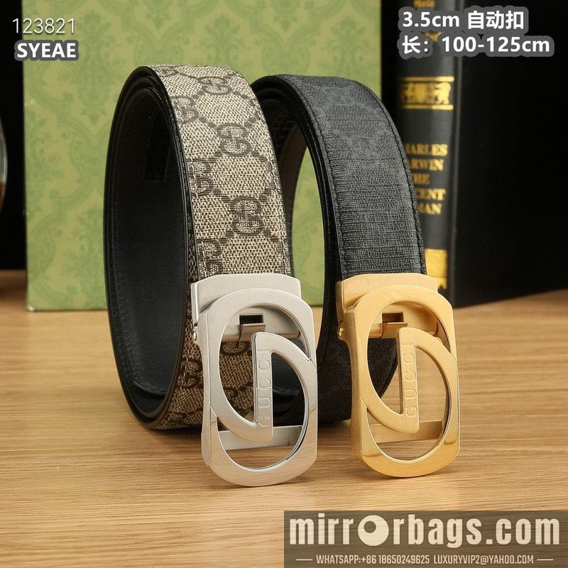 Replica Gucci belt 35mmX100-125cm 8L47