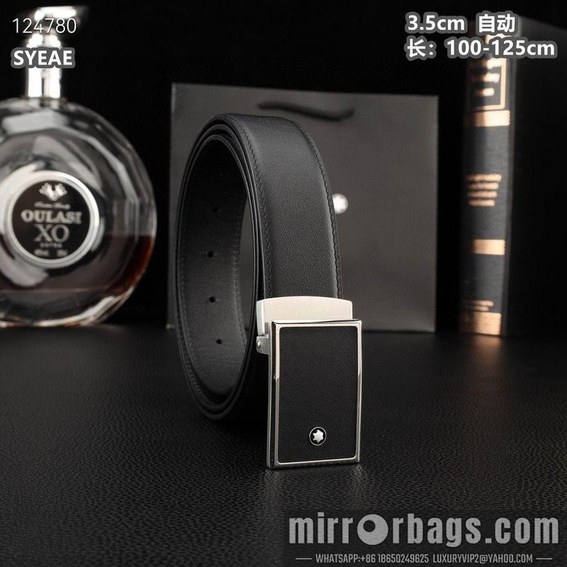 Replica Montlanc belt 35mmX100-125cm 8L34