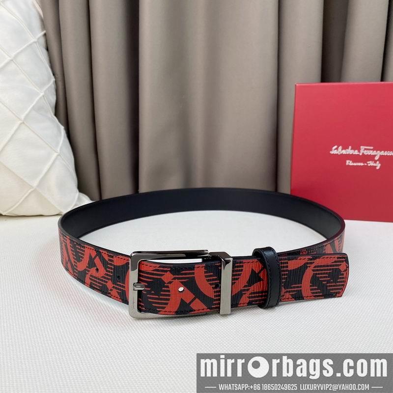 Replica Ferragamo belt 35mmX95-125cm 7D22