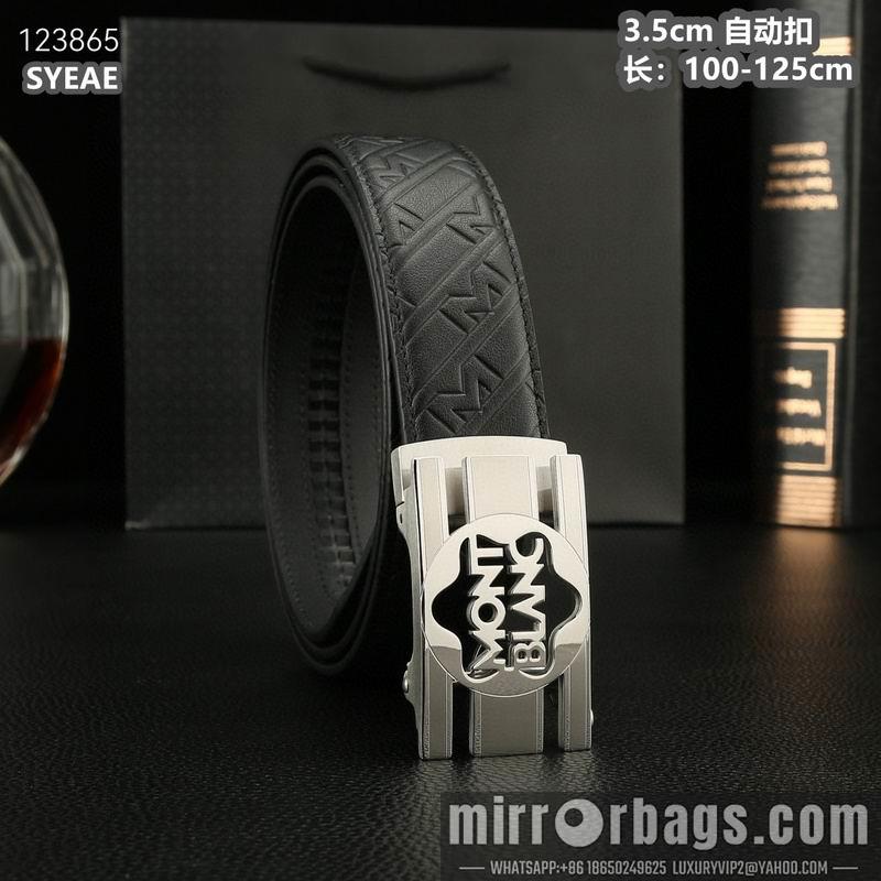 Replica Montlanc belt 35mmX100-125cm 8L45