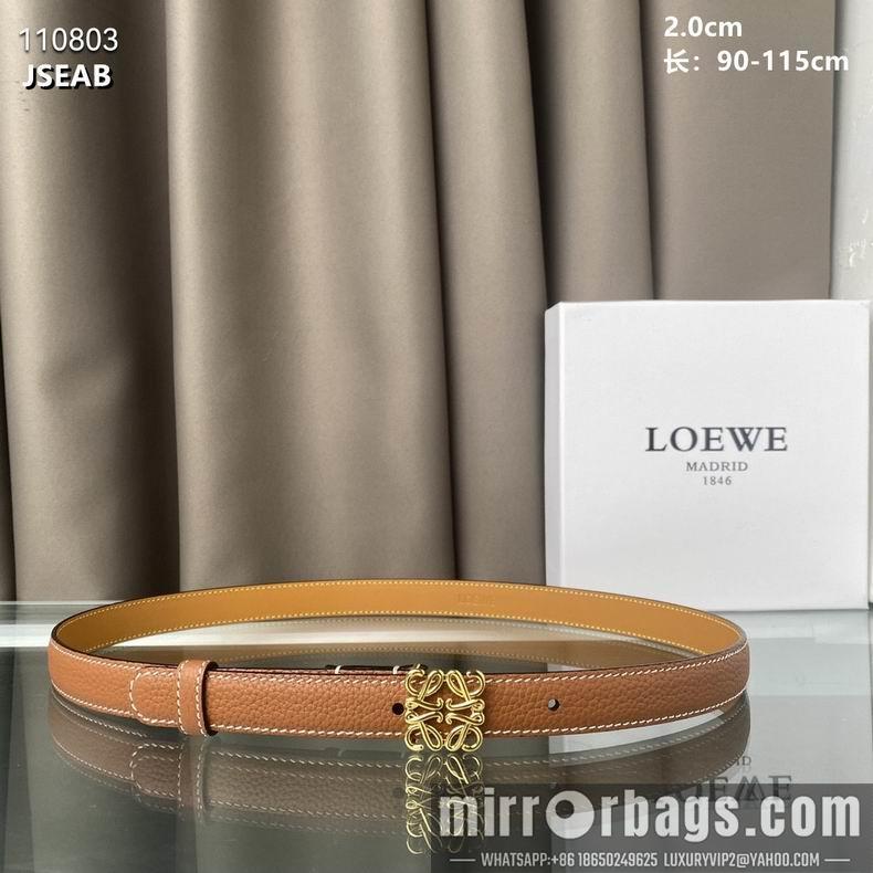 Replica Loewe Belt 20mmX90-110cm 8L01