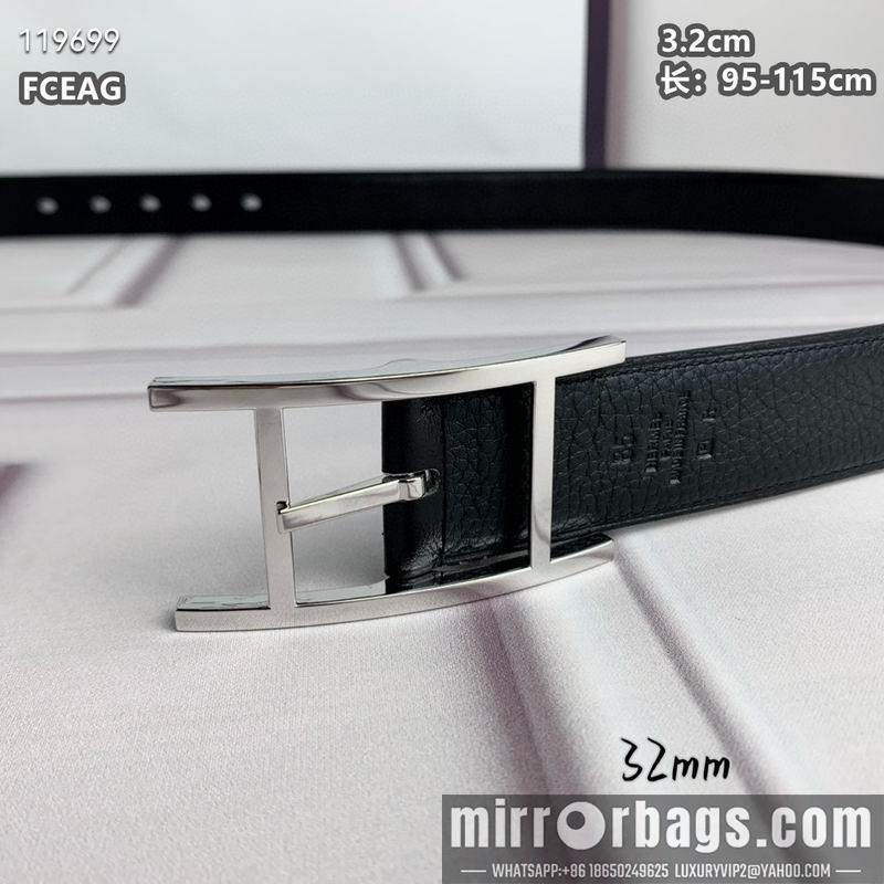 Replica Hermes belt 32mmX95-115cm 8L040802