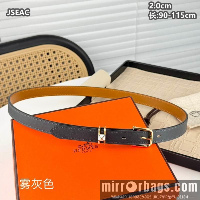 Replica Hermes belt 20mmX90-115cm 8L01