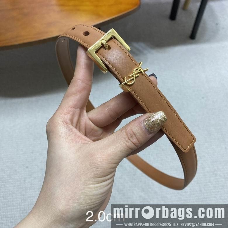 Replica YSL Belt 20mmX95-110cm 7D01