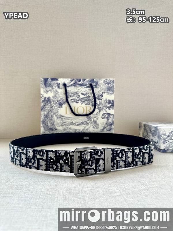 Replica Dior belt 35mmX95-125cm 8L39