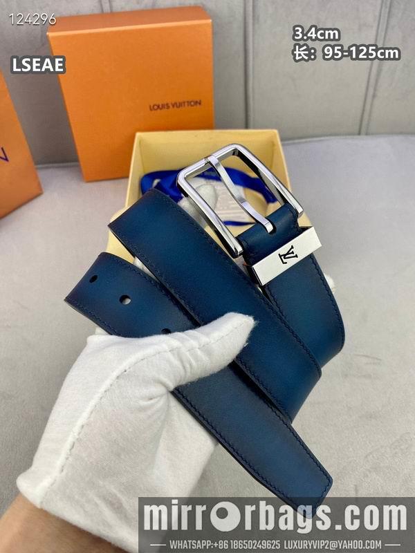 Replica LV belt 34mmX95-125cm 8L27