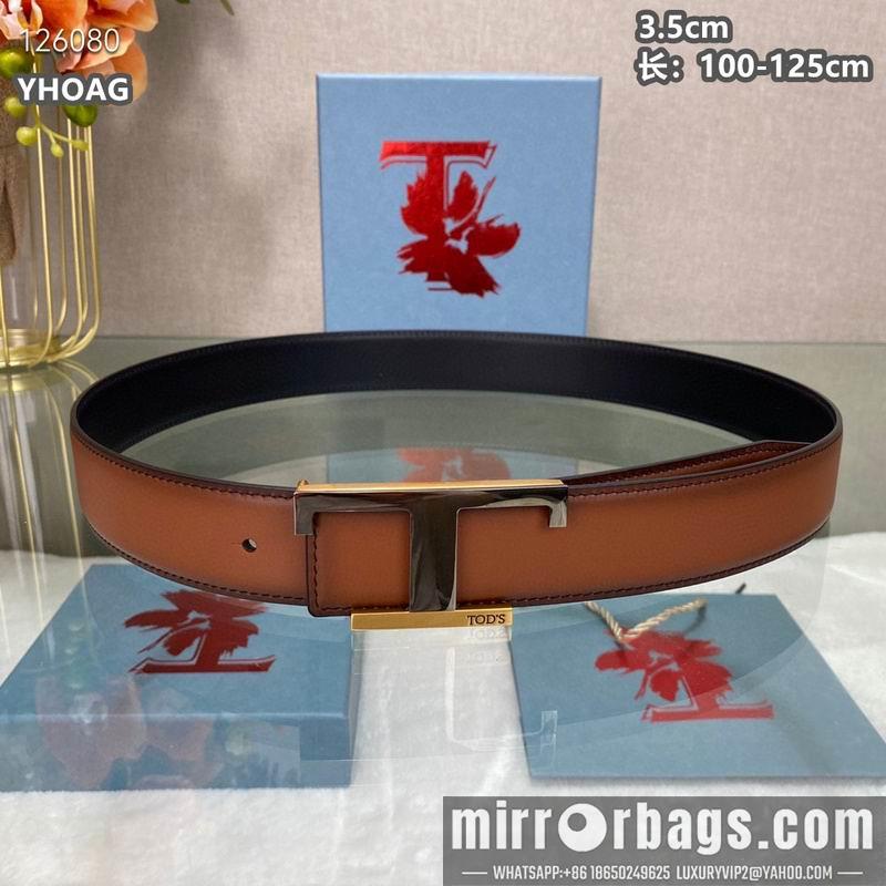 Replica Tod's belt 35mmX100-125cm 8L06