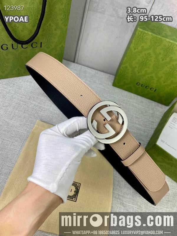 Replica Gucci belt 38mmX95-125cm 8L10