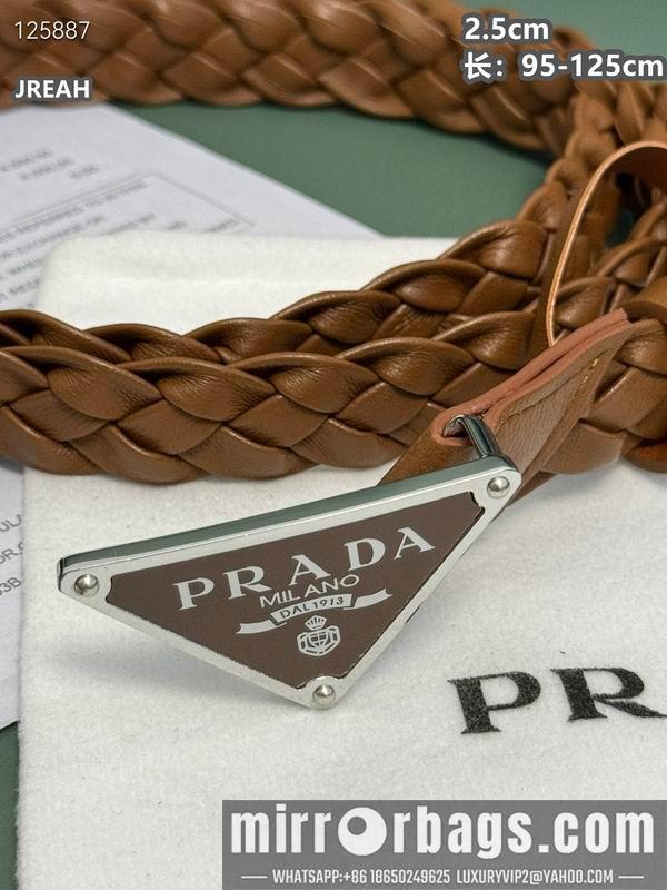 Replica Prada belt 25mmX95-125cm 8L01