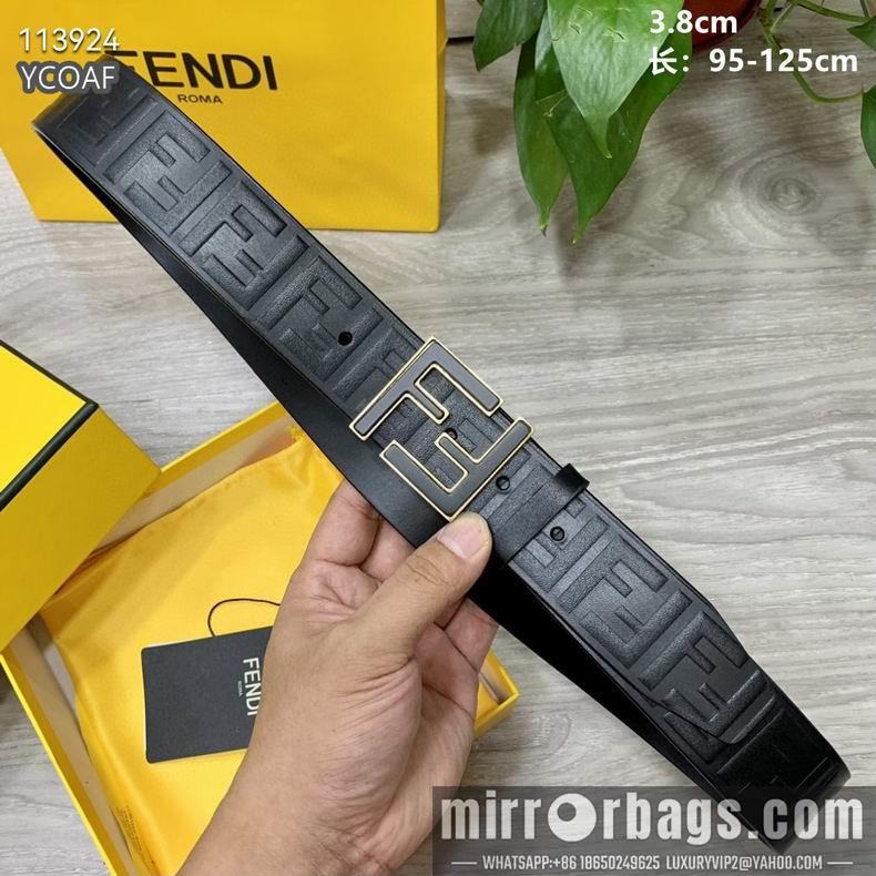 Replica Fendi Belt 38mmX95-125cm 8L06