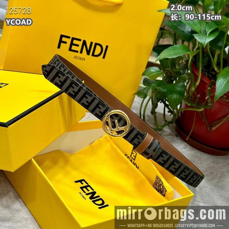 Replica Fendi belt 20mmX90-115cm 8L18