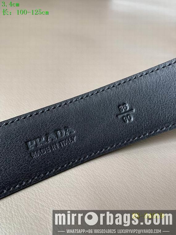 Replica prada Belt 34mmX100-125cm 8L02