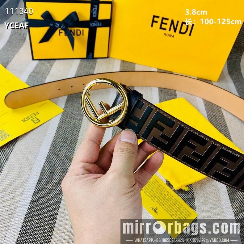 Replica Fendi Belt 38mmX100-125CM 8L13