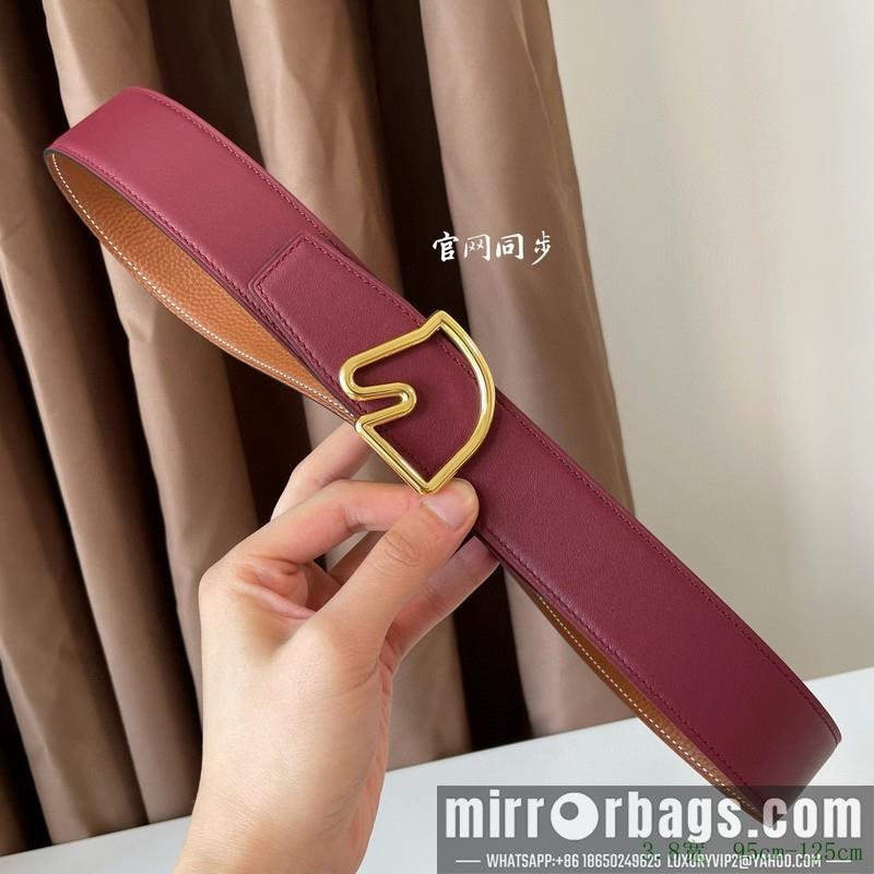 Replica Hermes Belt 38mmX95-125cm 7D51