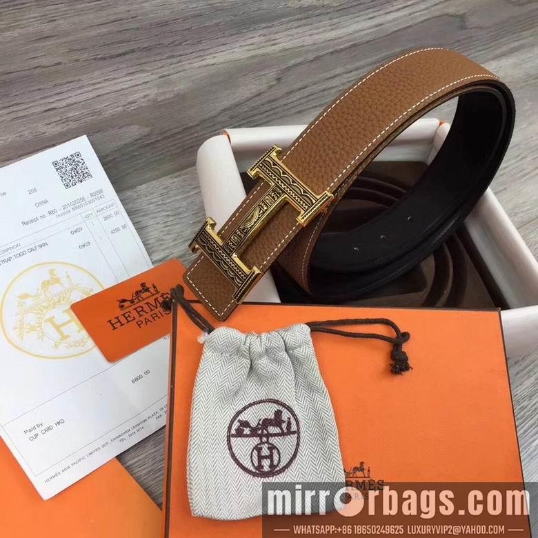 Replica Hermes Belt 38mmX100-125cm 7D19