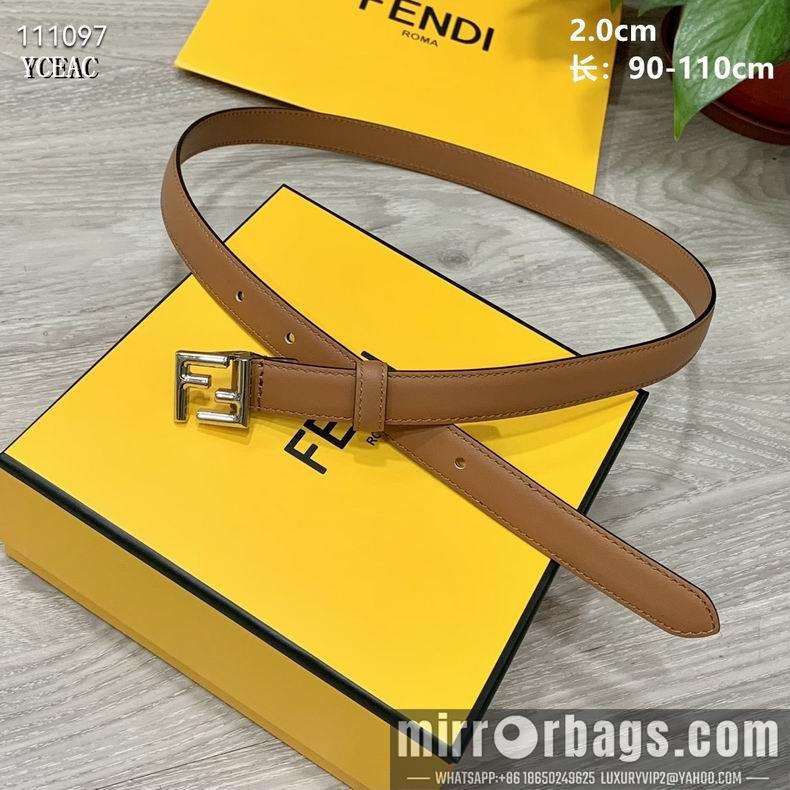 Replica Fendi Belt 20mmX90-110cm 8L01