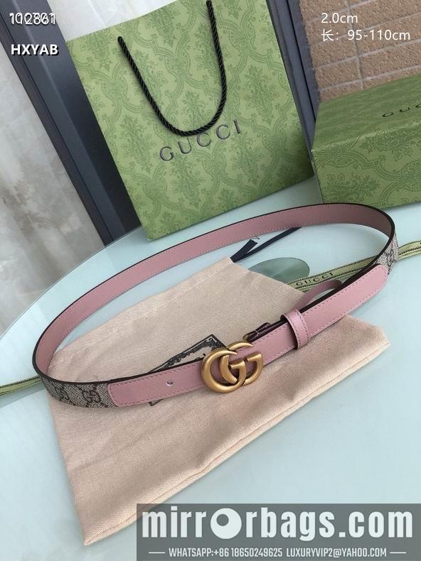 Replica Gucci belt 20mmX95-110cm 8L04
