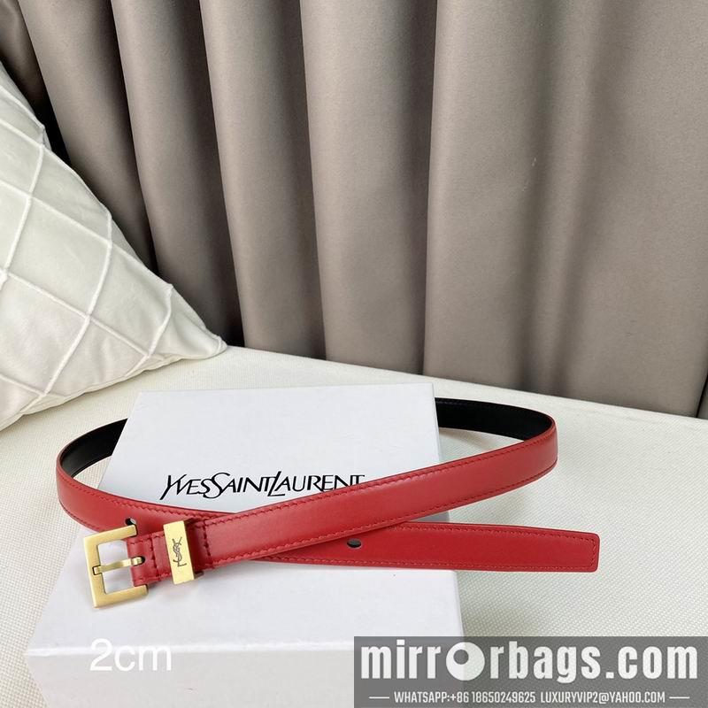 Replica YSL belt 20mmX90-115cm 7D02