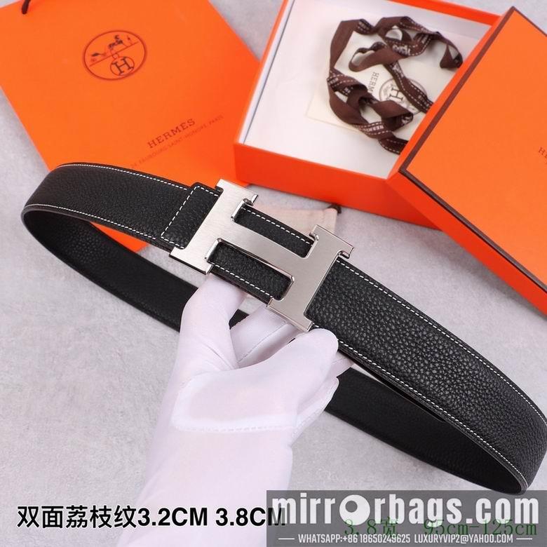 Replica Hermes Belt 38mmX95-125cm 7D86