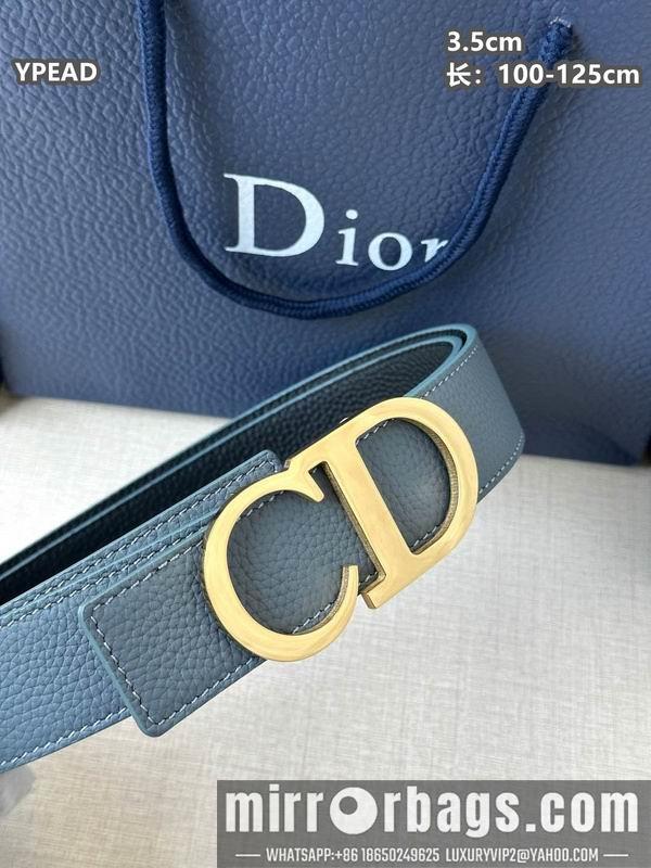 Replica Dior belt 35mmX100-125cm 8L36