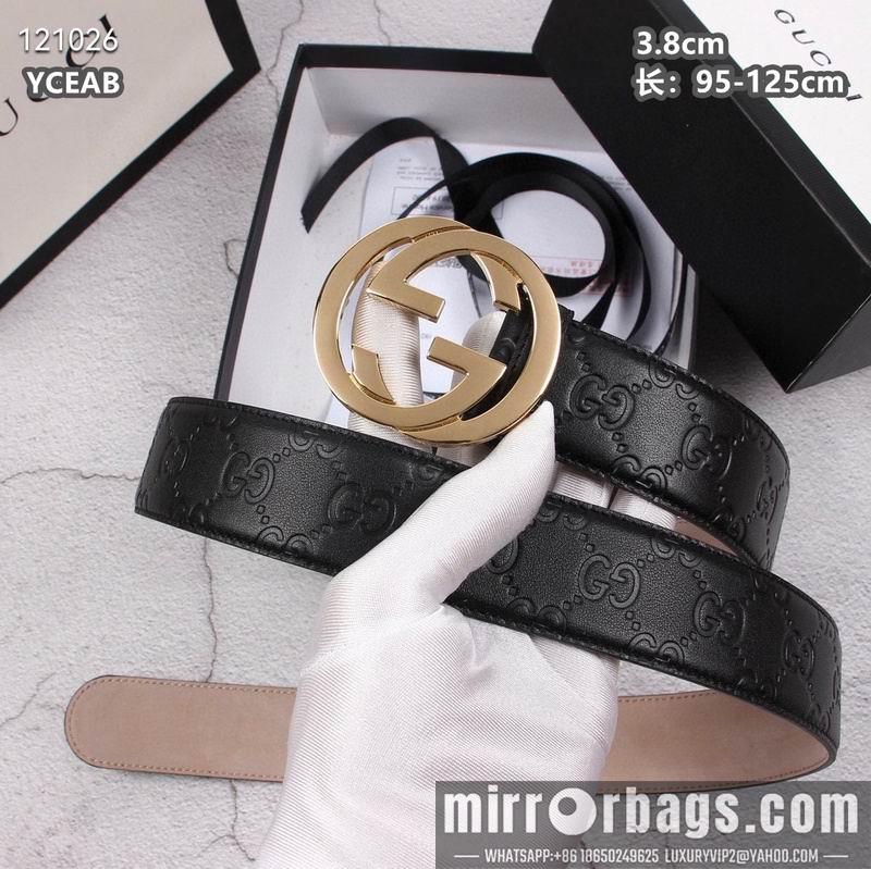 Replica Gucci belt 38mmX95-125cm 8L14