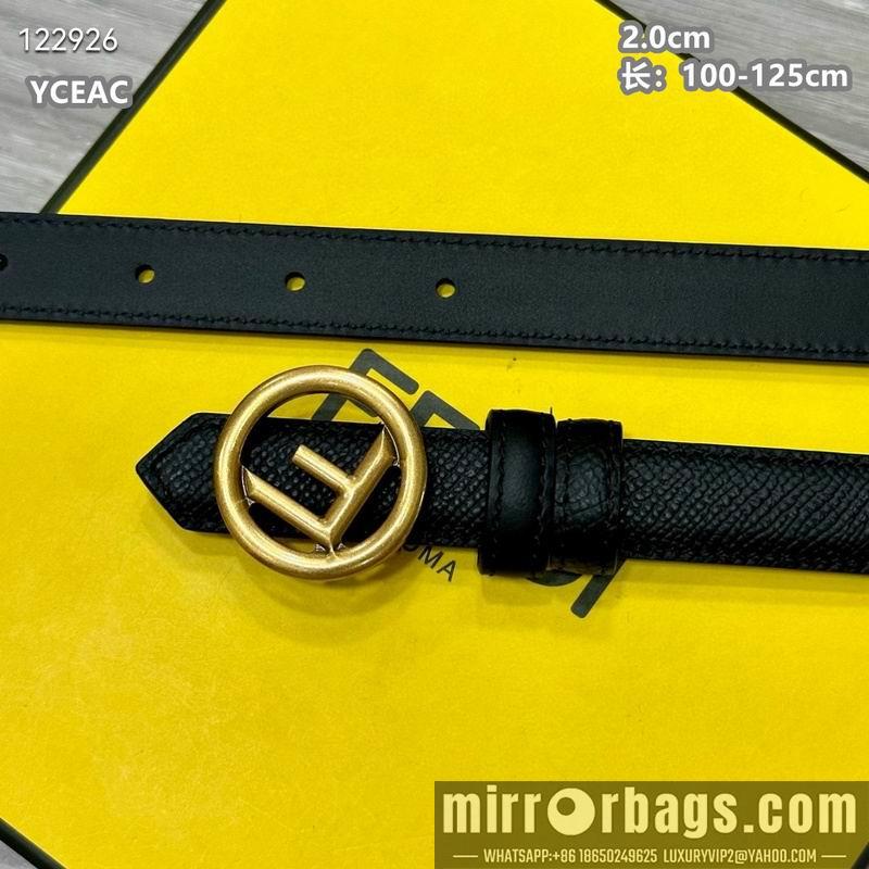 Replica Fendi belt 20mmX100-125cm 8L22