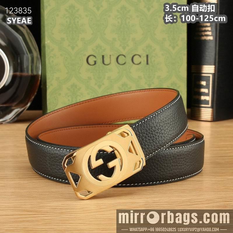 Replica Gucci belt 35mmX100-125cm 8L42
