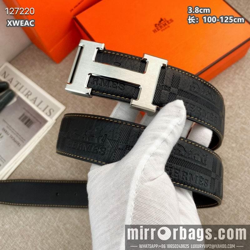Replica Hermes belt 38mmX100-125cm 8L42