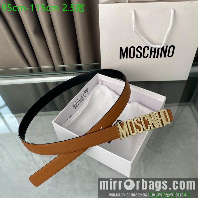 Replica Moschino belt 25mmX95-115cm 7D
