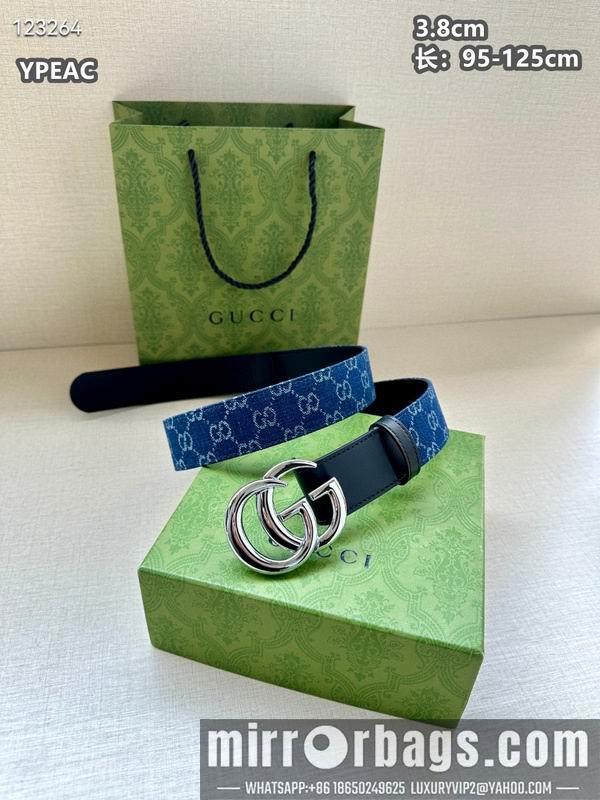 Replica Gucci belt 38mmX95-125cm 8L11