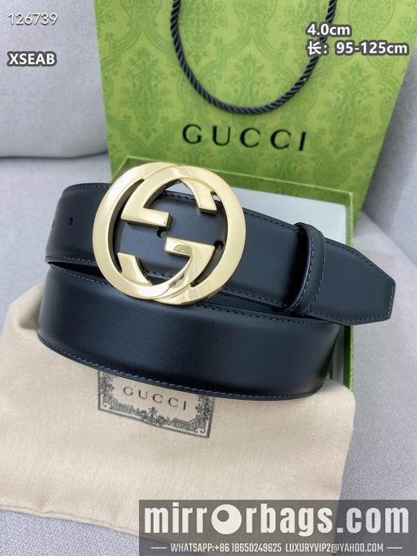 Replica Gucci belt 40mmX95-125cm 8L137