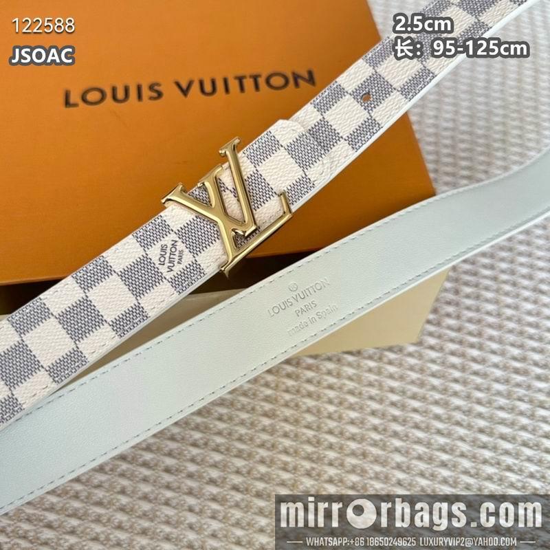 Replica LV belt 25mmX95-125cm 8L17