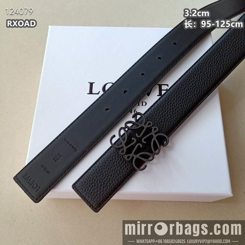 Replica Loewe belt 32mmX95-125cm 8L03