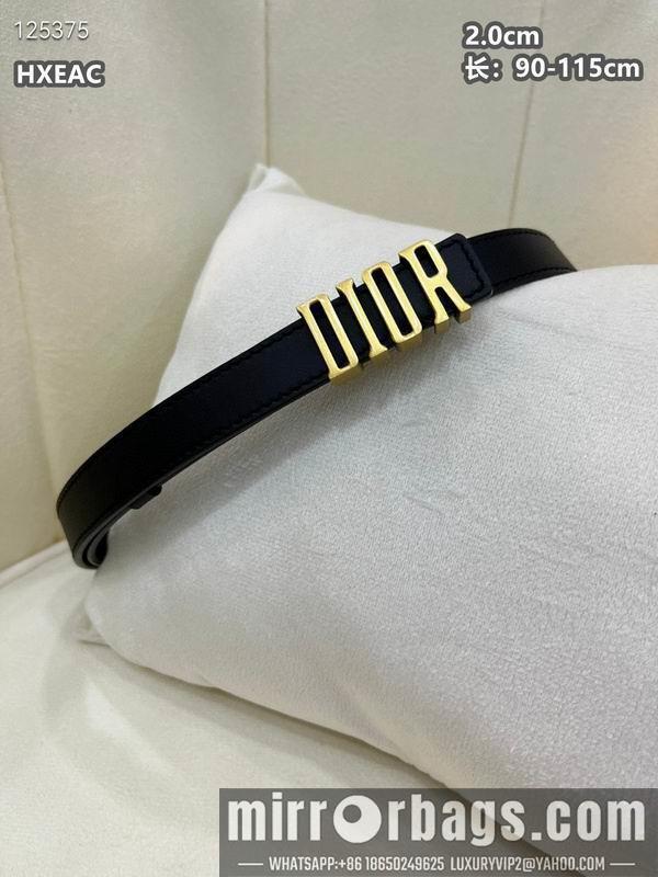 Replica Dior belt 20mmX90-115cm 8L03