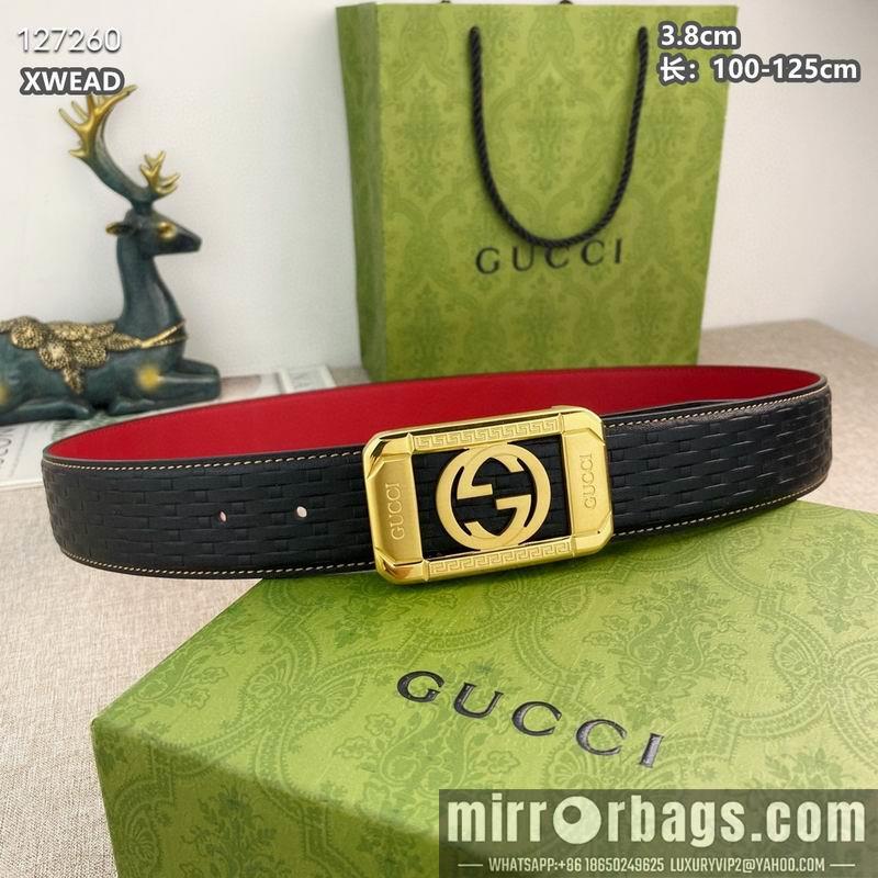 Replica Gucci belt 38mmX100-125cm 8L48