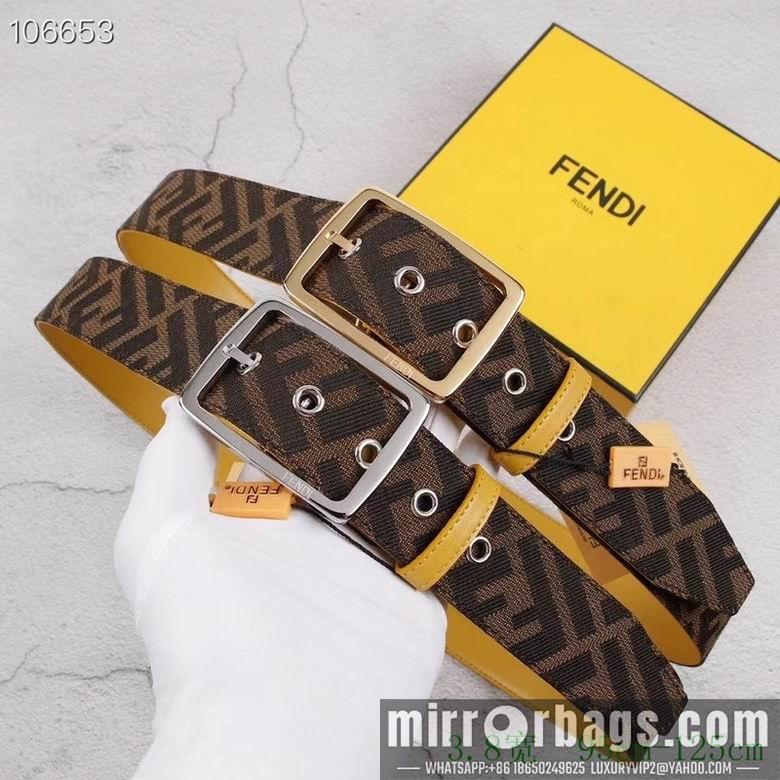 Replica Fendi Belt 38mmX95-125cm 7D100