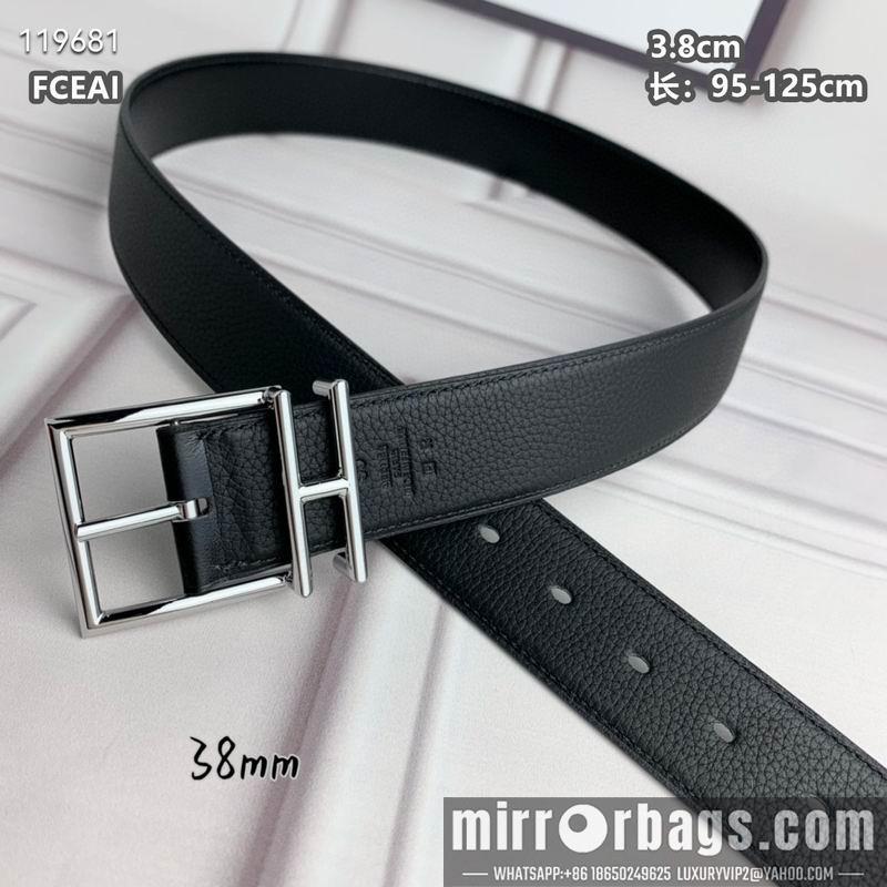 Replica Hermes belt 38mmX95-125cm 8L040802