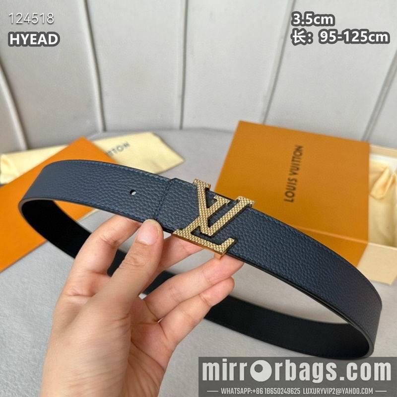 Replica LV belt 35mmX95-125cm 8L10