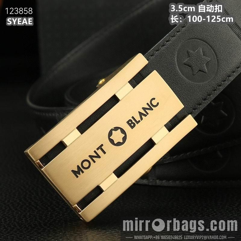 Replica Montlanc belt 35mmX100-125cm 8L52