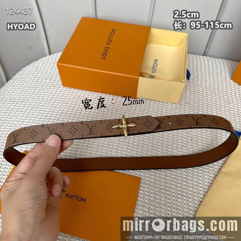Replica LV belt 25mmX95-115cm 8L14